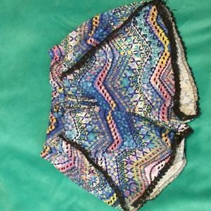 Girls fun print shorts